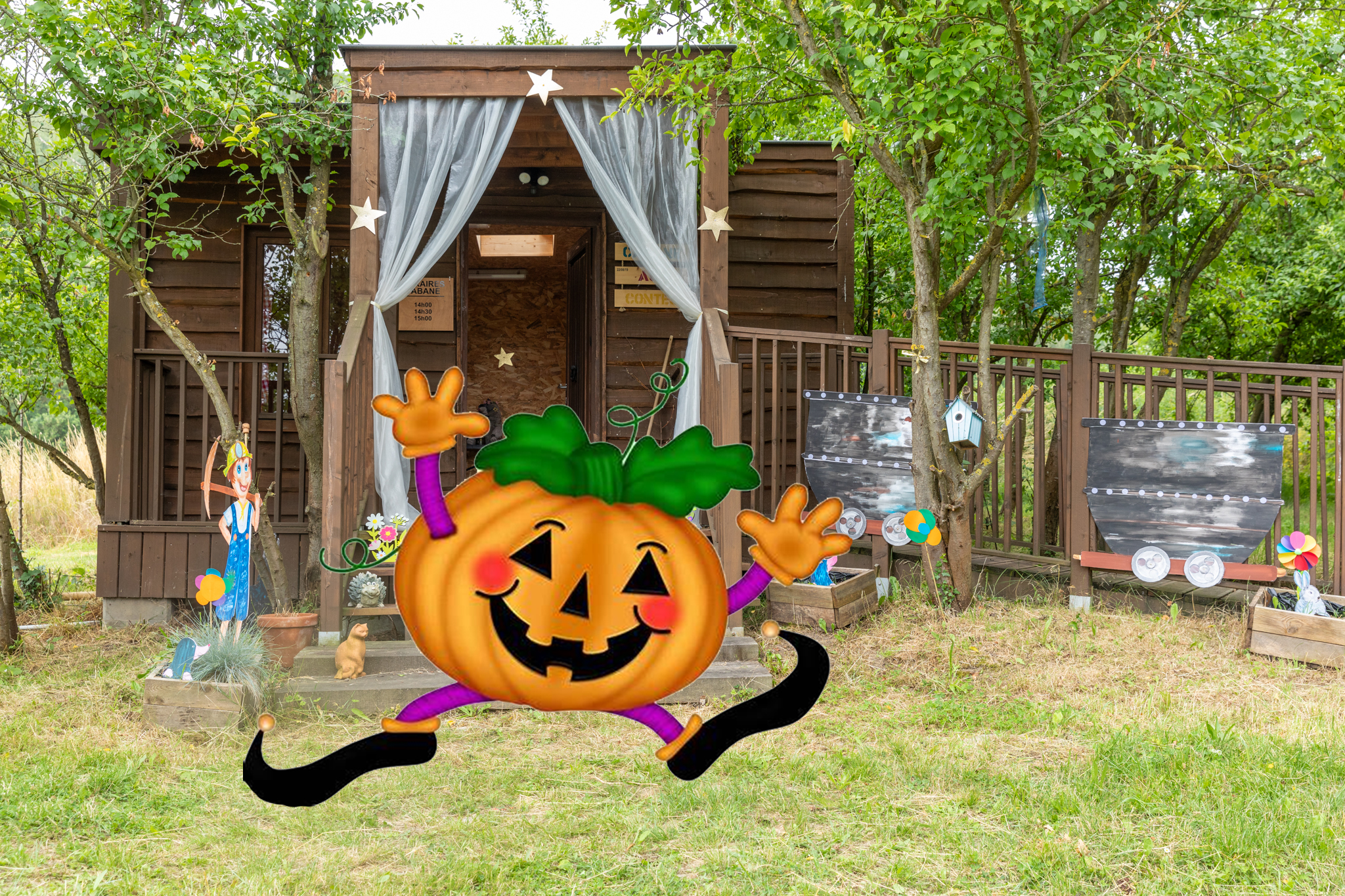 Halloween cabane aux contes 2023