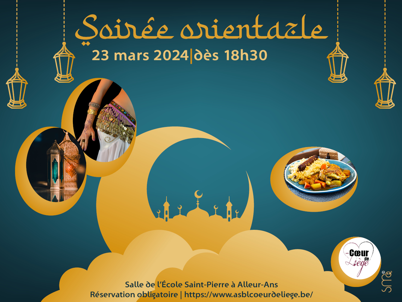 Repas oriental